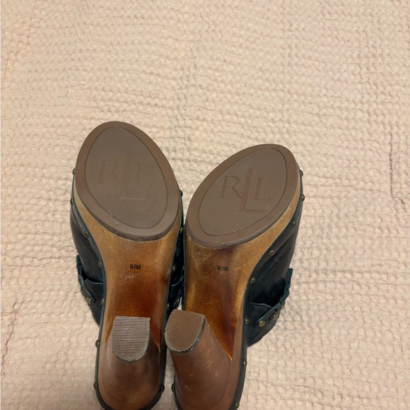 LAUREN Ralph LAuren clog mules. - Picture 4 of 5